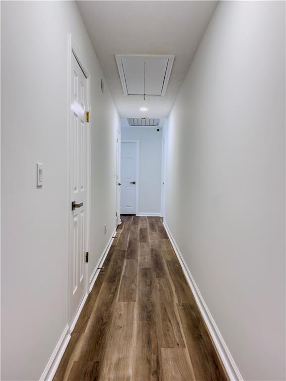 1559 Woodmore Road Southwest Marietta, GA 30008 - Photo 43 of 43 a view of a hallway with wooden floor