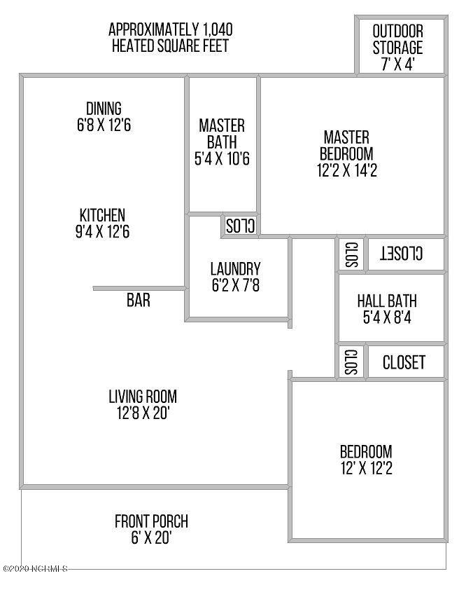 129 Watersfield Road Leland, NC 28451 - Photo 23 of 23 129Watersfield-floorplan