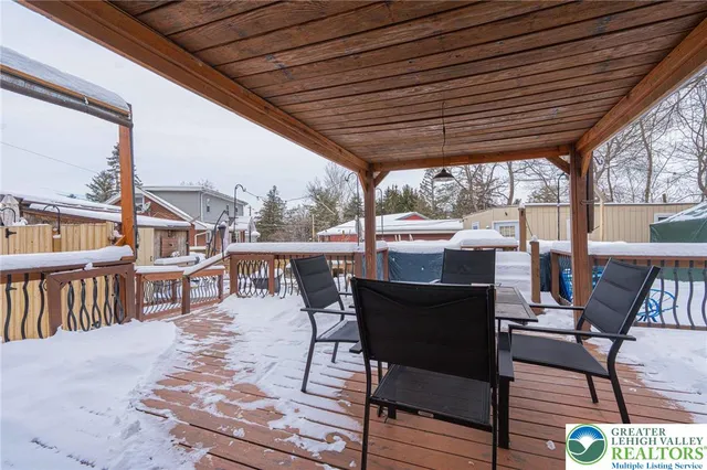 a view of a storage room