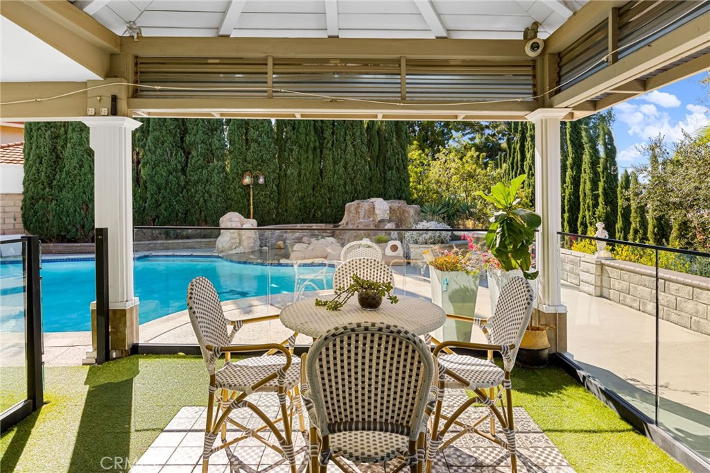 12115 Braemore Place Porter Ranch, CA 91326 - Photo 15 of 36 a view of balcony with a patio