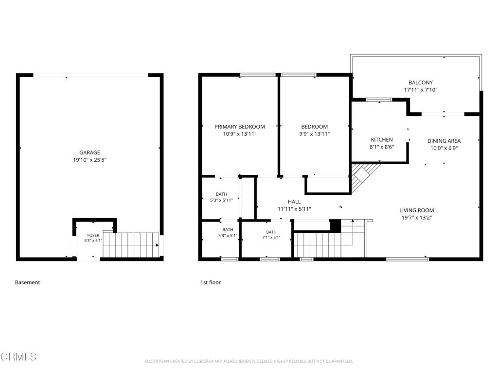 8396 Sunset Trail Place, Unit F Rancho Cucamonga, CA 91730 - Photo 27 of 27 3-2D Floor Plan for 8396 Sunset Trail Pl
