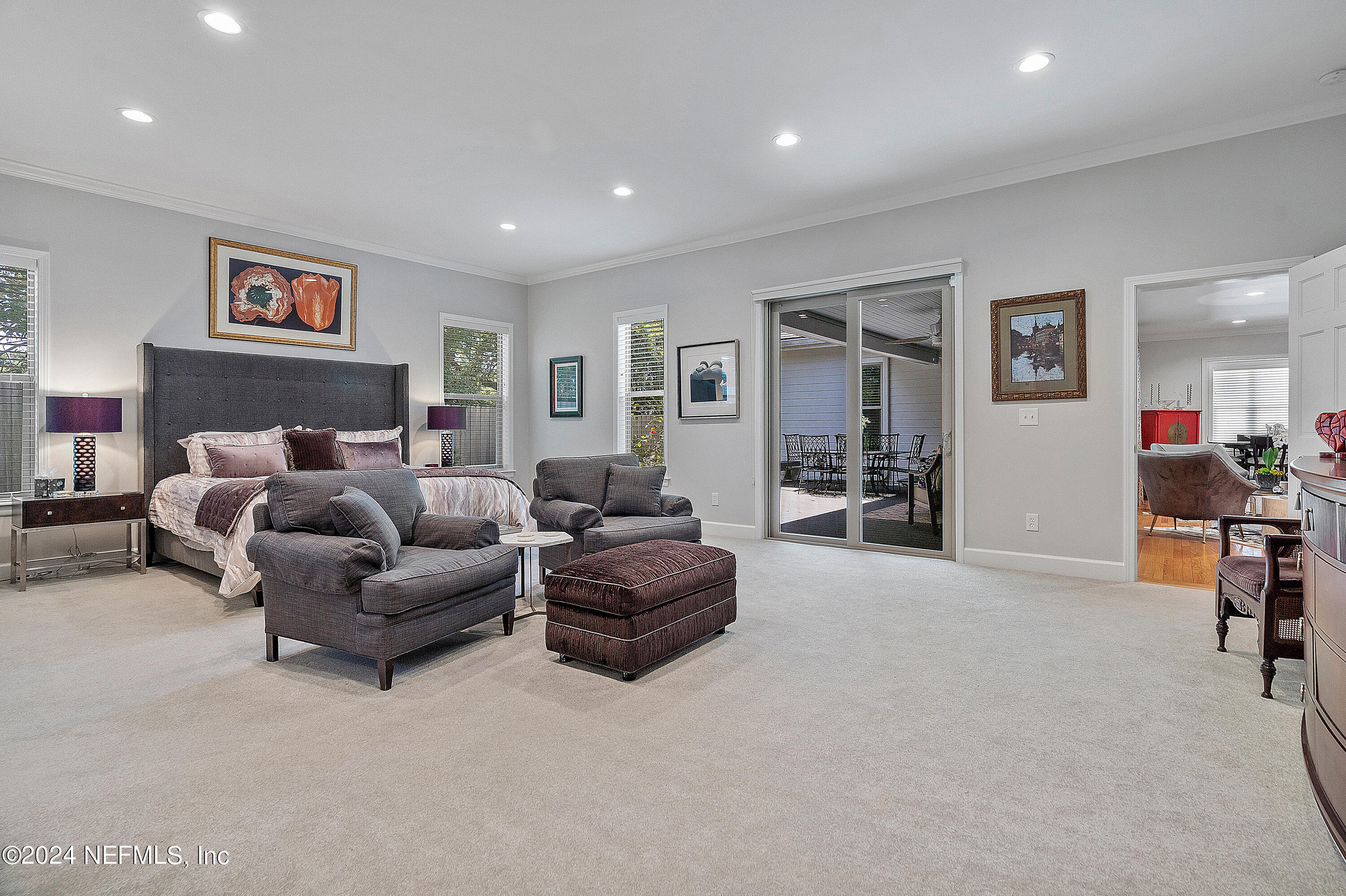 4724 Devon Lane Jacksonville, FL 32210 - Photo 19 of 40 a living room with furniture and a flat screen tv