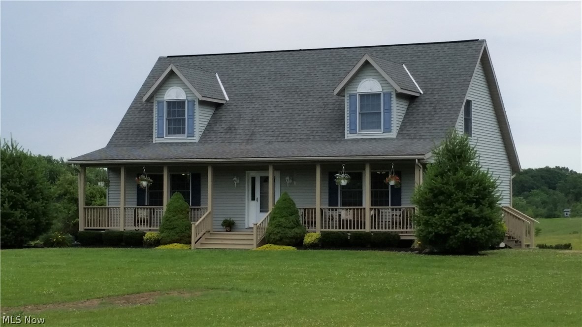 5010 Dibble Road Kingsville, OH 44048 - Photo 1 of 29 The spacious covered front porch is ideal to rock the day away