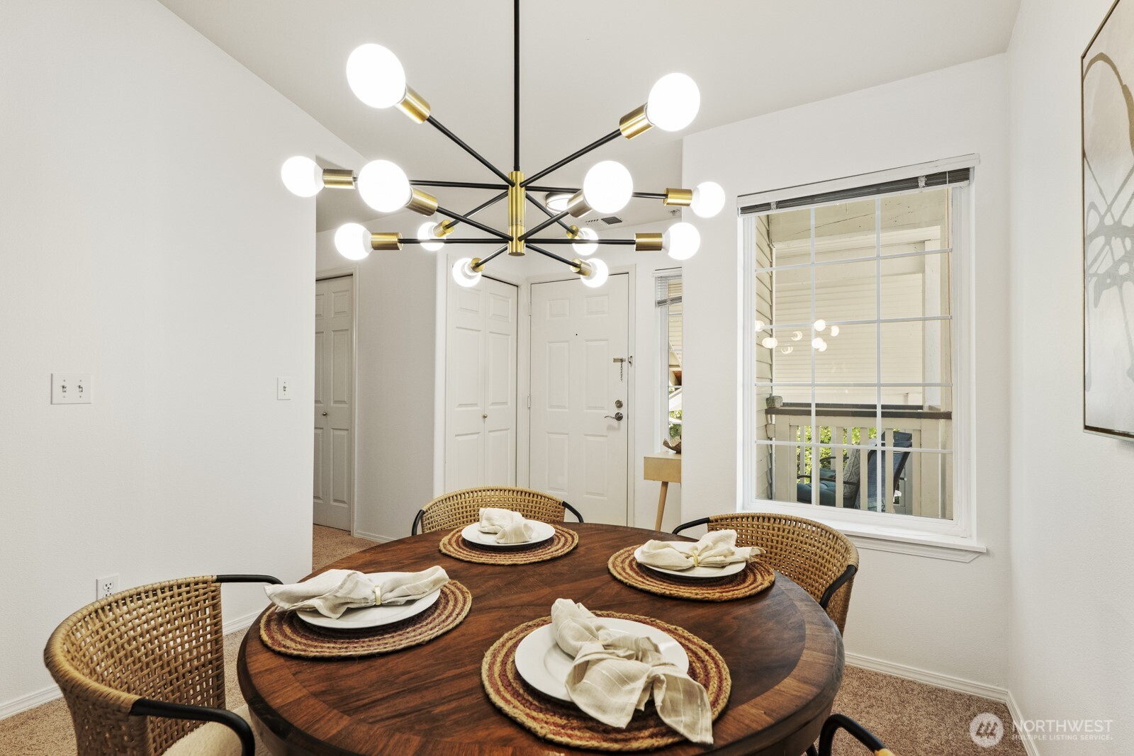 17204 123rd Place Northeast, Unit N304 Bothell, WA 98011 - Photo 11 of 40 a dining room with furniture and window