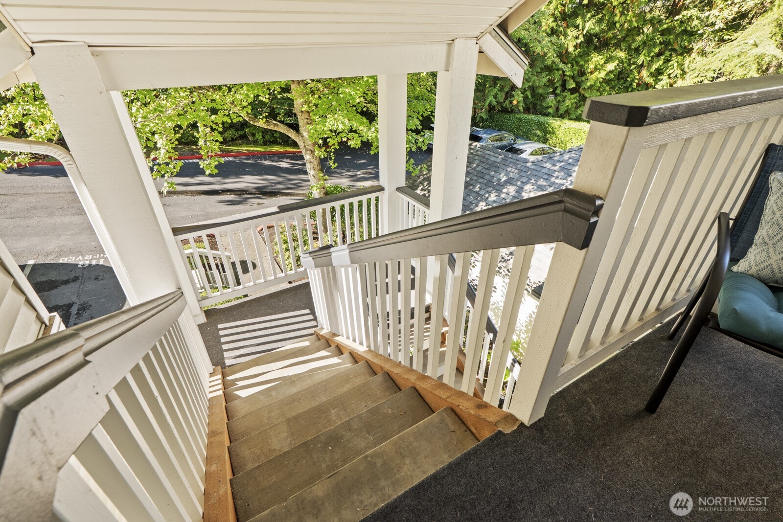 17204 123rd Place Northeast, Unit N304 Bothell, WA 98011 - Photo 7 of 40 a view of a balcony with wooden floor