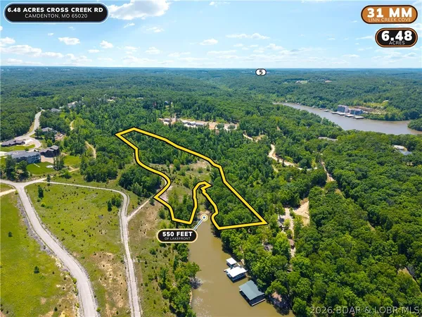 $350,000 | 6.48-acres Cross Creek Road, Camdenton, MO 65020