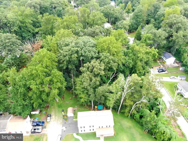 a backyard of a house