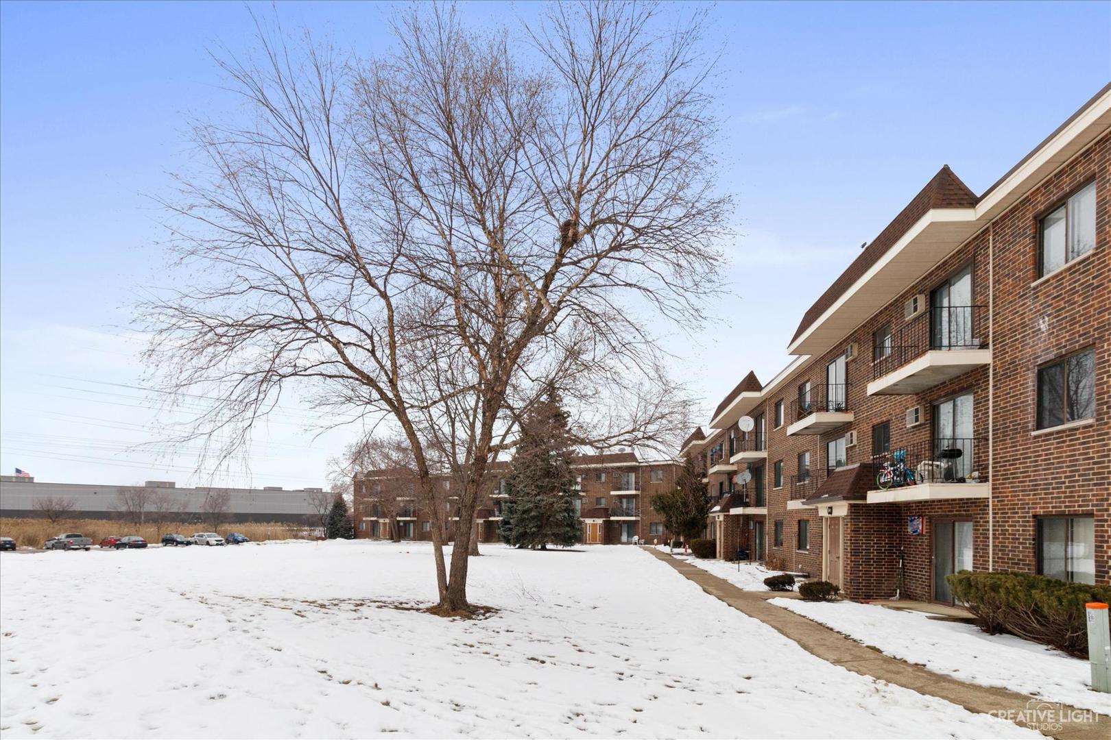 962 North Rohlwing Road, Unit 201B Addison, IL 60101 - Photo 2 of 18 a street view covered with snow