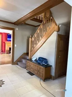 a view of entryway and hall