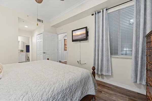 a workspace with furniture and window