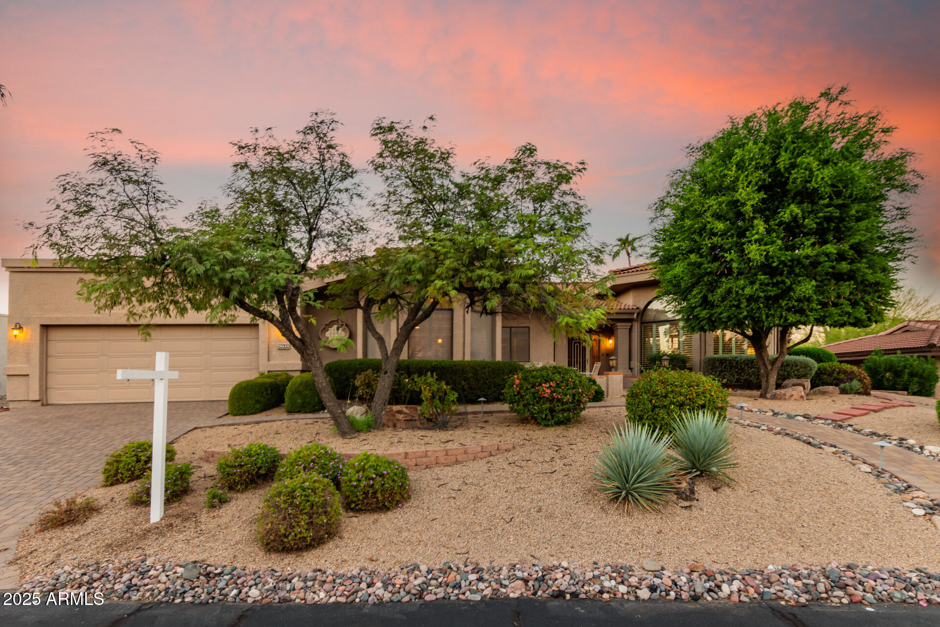 25628 Cordova Lane Rio Verde, AZ 85263 - Photo 2 of 35 a front view of a house with a yard