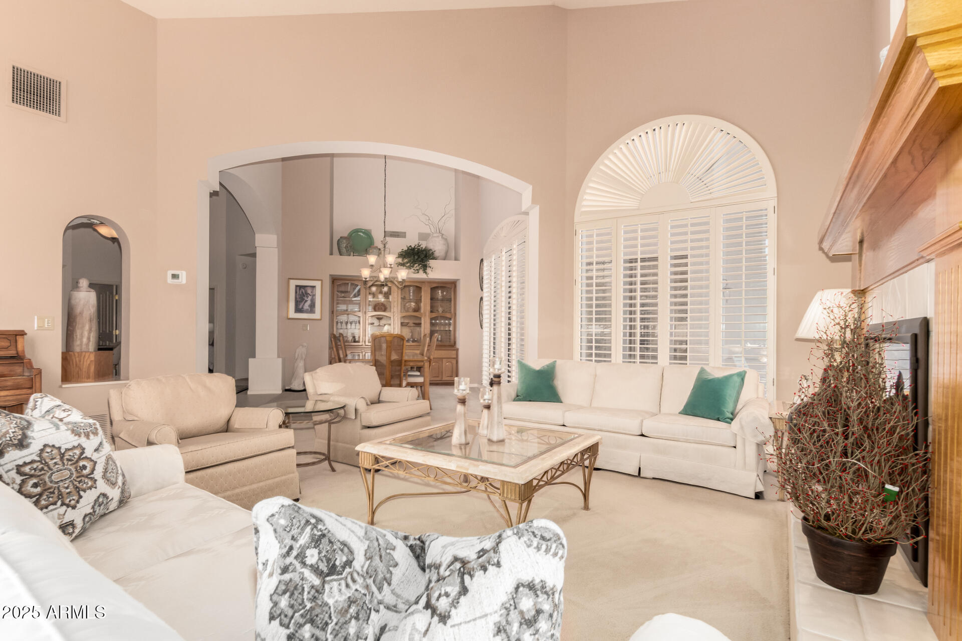 25628 Cordova Lane Rio Verde, AZ 85263 - Photo 8 of 35 a living room with furniture and large windows