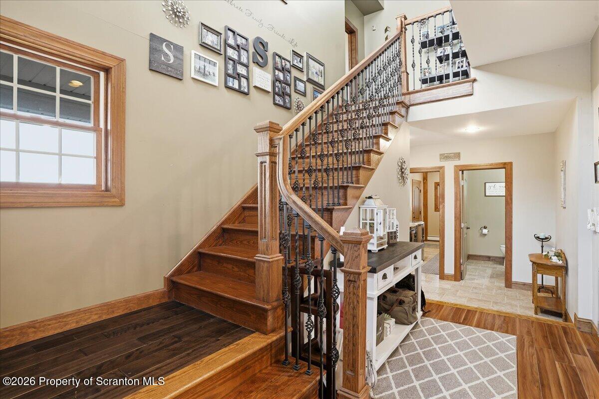 18 Bush Hill Road Great Bend, PA 18821 - Photo 43 of 125 a view of entryway livingroom and hall with wooden floor