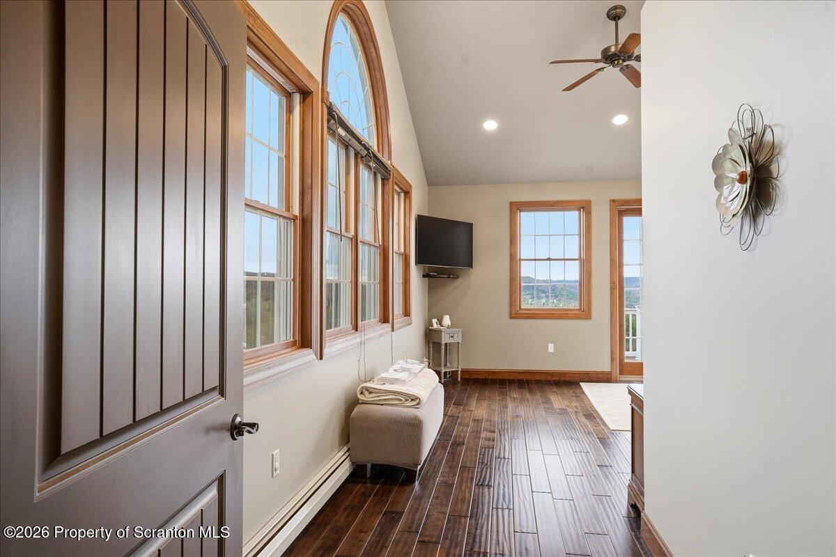 18 Bush Hill Road Great Bend, PA 18821 - Photo 67 of 125 a view of balcony with wooden floor
