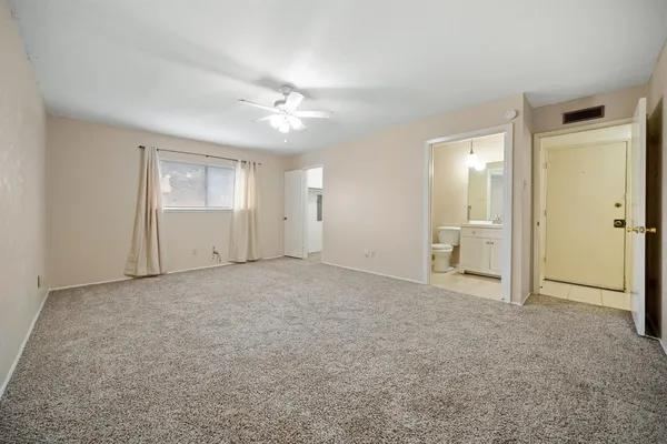 a view of empty room