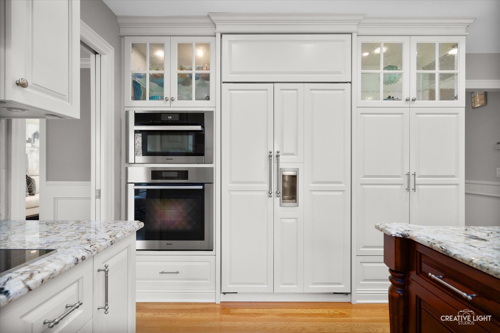 1454 Rill Court Naperville, IL 60565 - Photo 12 of 58 a kitchen with stainless steel appliances granite countertop a stove and a refrigerator