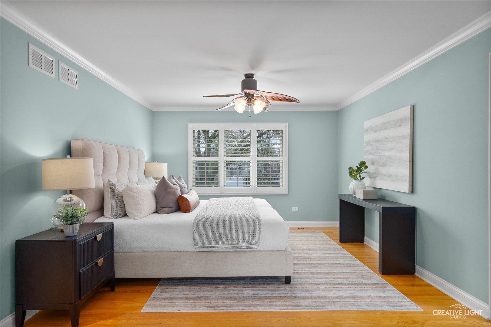 1454 Rill Court Naperville, IL 60565 - Photo 24 of 58 a living room with a bed furniture and a window