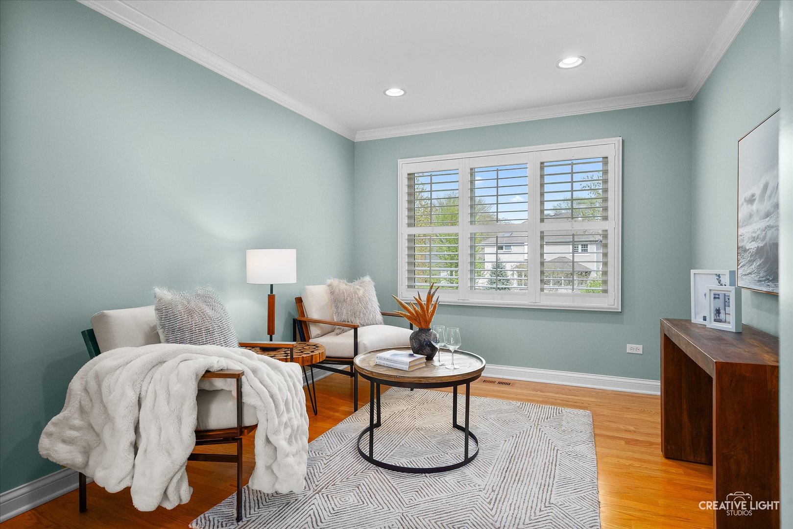 1454 Rill Court Naperville, IL 60565 - Photo 26 of 58 a bedroom with furniture and a window