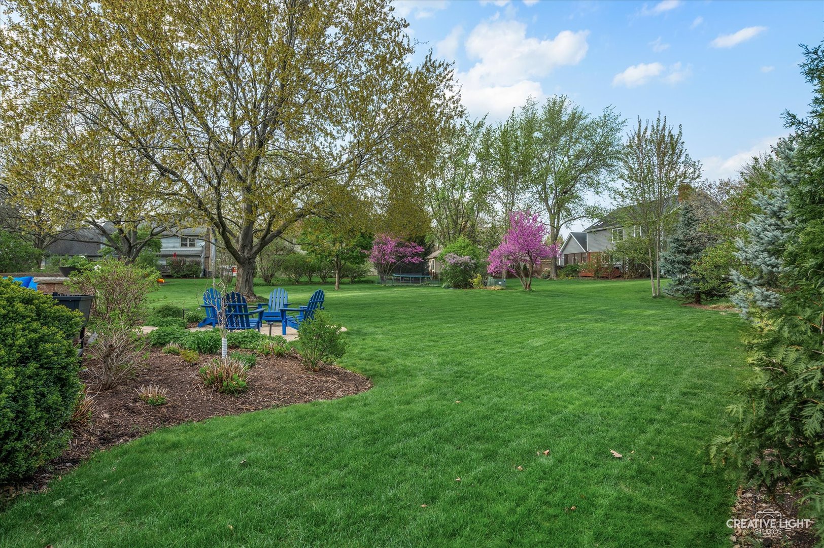 1454 Rill Court Naperville, IL 60565 - Photo 46 of 58 a view of a park with large trees