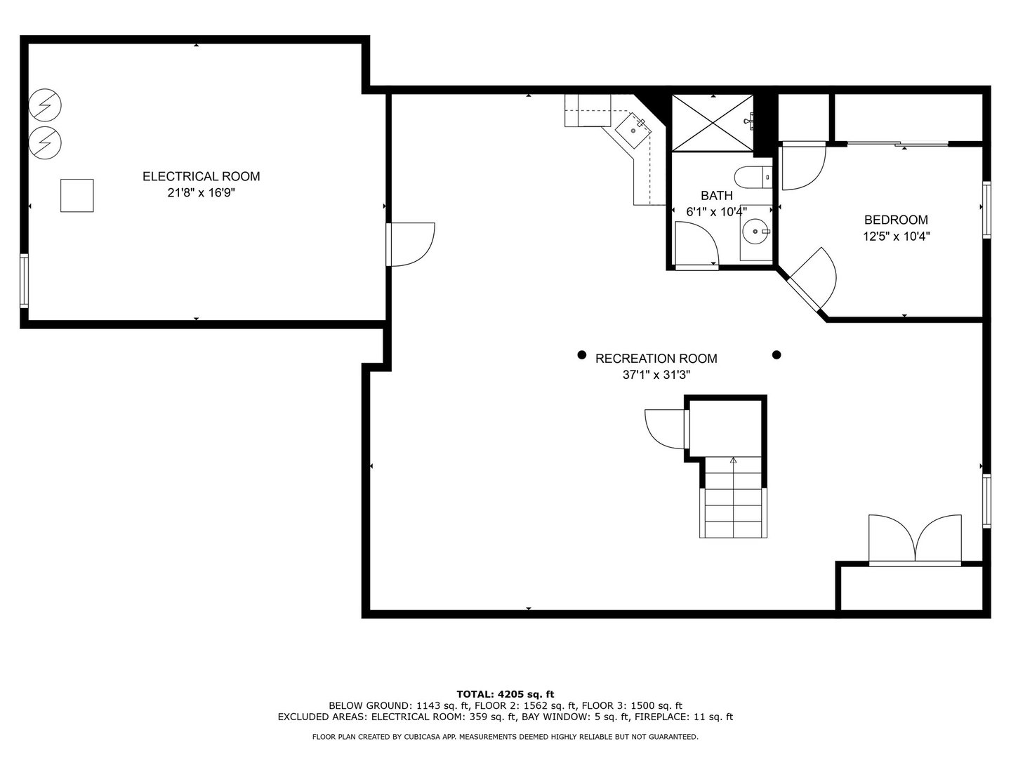 1454 Rill Court Naperville, IL 60565 - Photo 58 of 58 a picture of floor plan