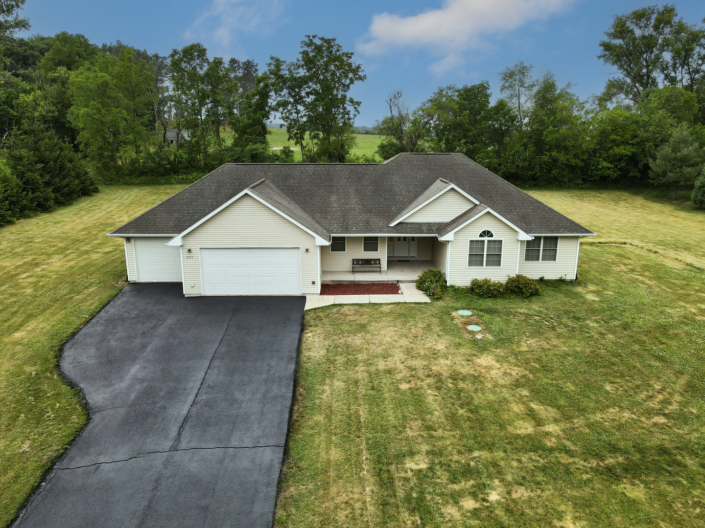 2113 Grand Detour Road Dixon, IL 61021 - Photo 31 of 35 a house view with a garden space