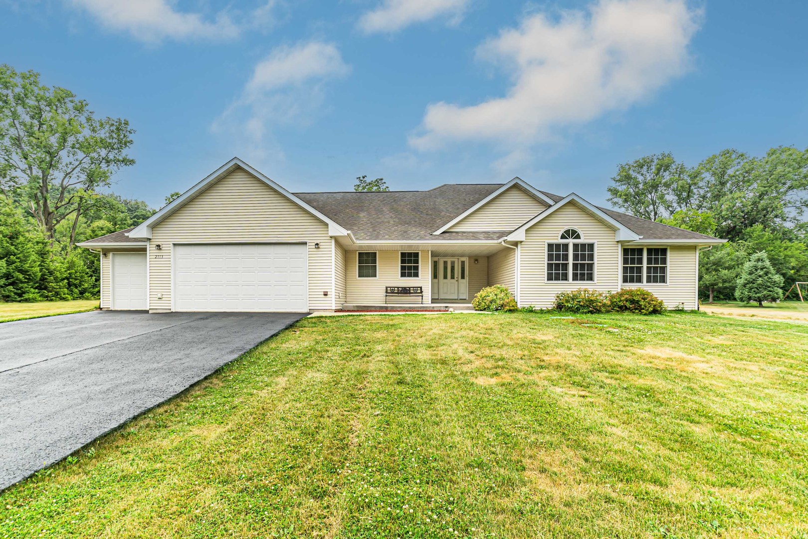 2113 Grand Detour Road Dixon, IL 61021 - Photo 33 of 35 a view of a yard in front of house