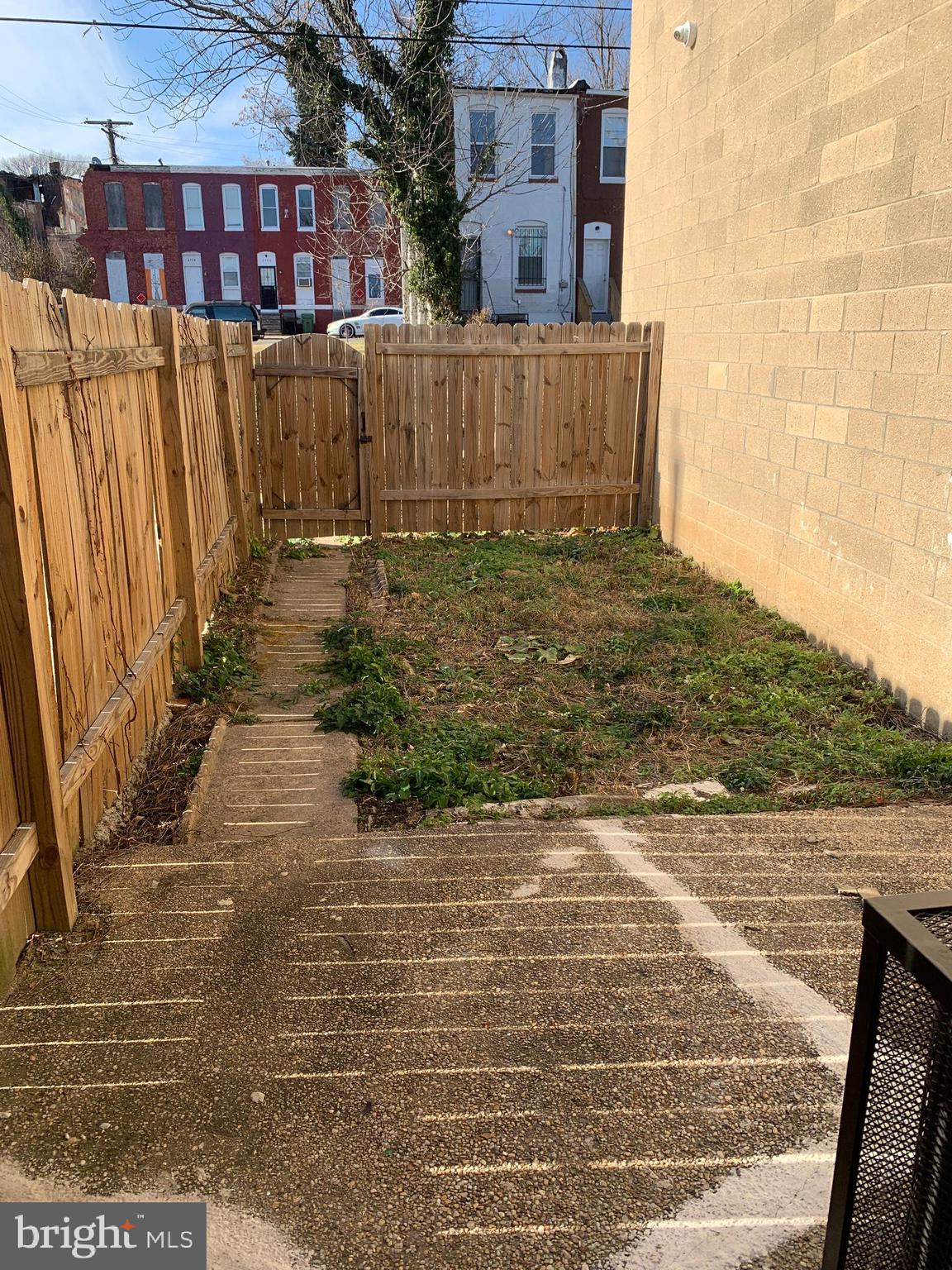 2708 Mathews Street Baltimore, MD 21218 - Photo 19 of 20 a view of a backyard of the house