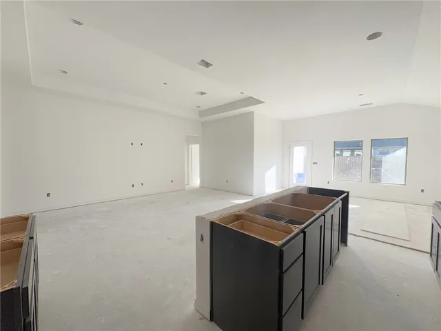 a view of an empty room with window