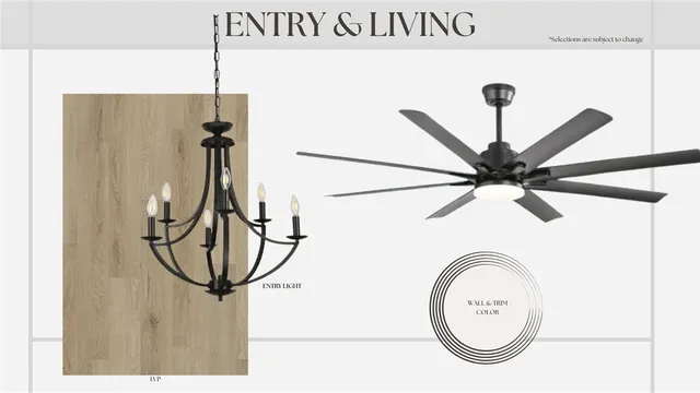 a picture of a room with a window and a ceiling fan