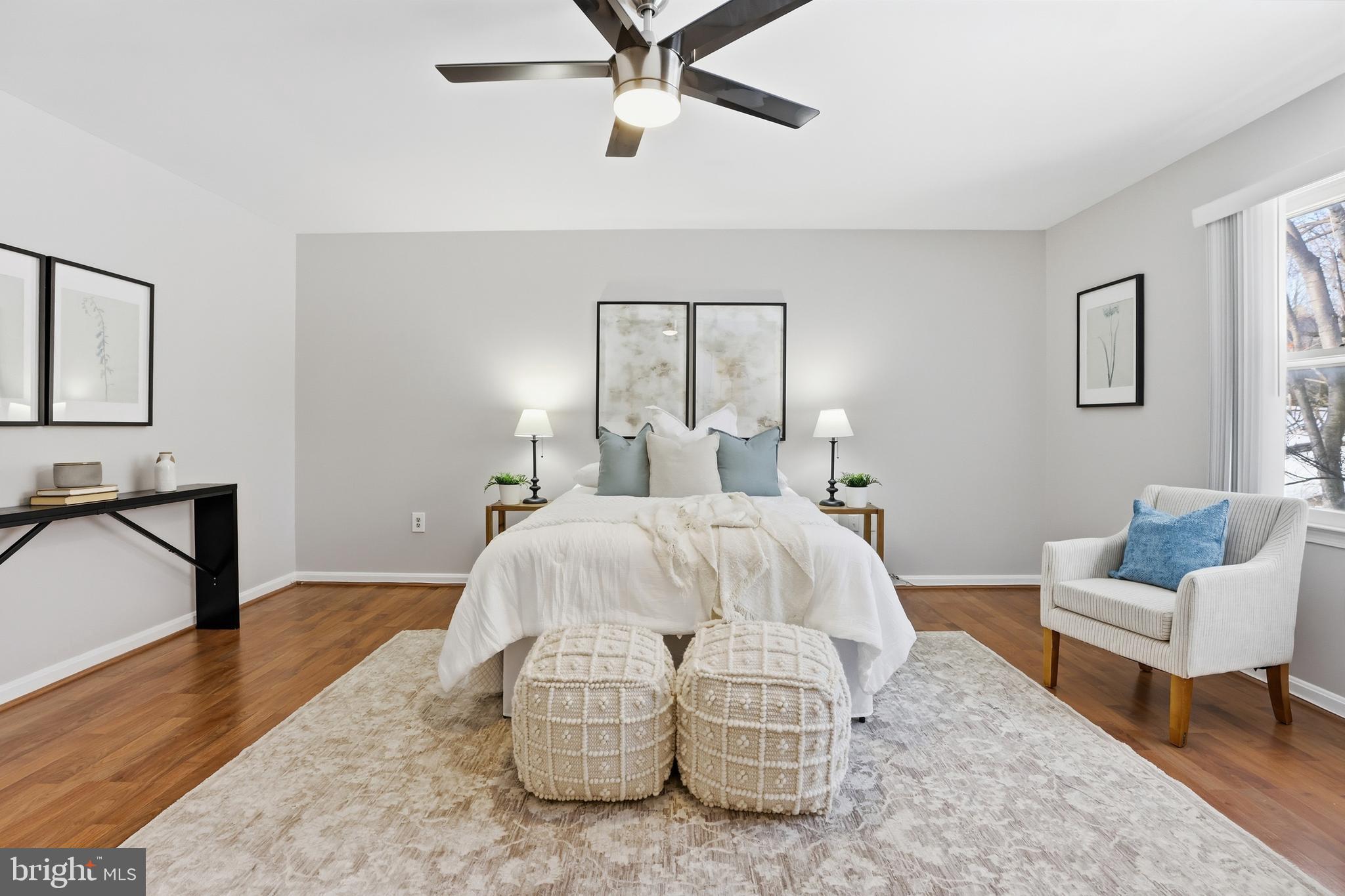 14740 Locustwood Lane Silver Spring, MD 20905 - Photo 20 of 46 a bedroom with a bed and window