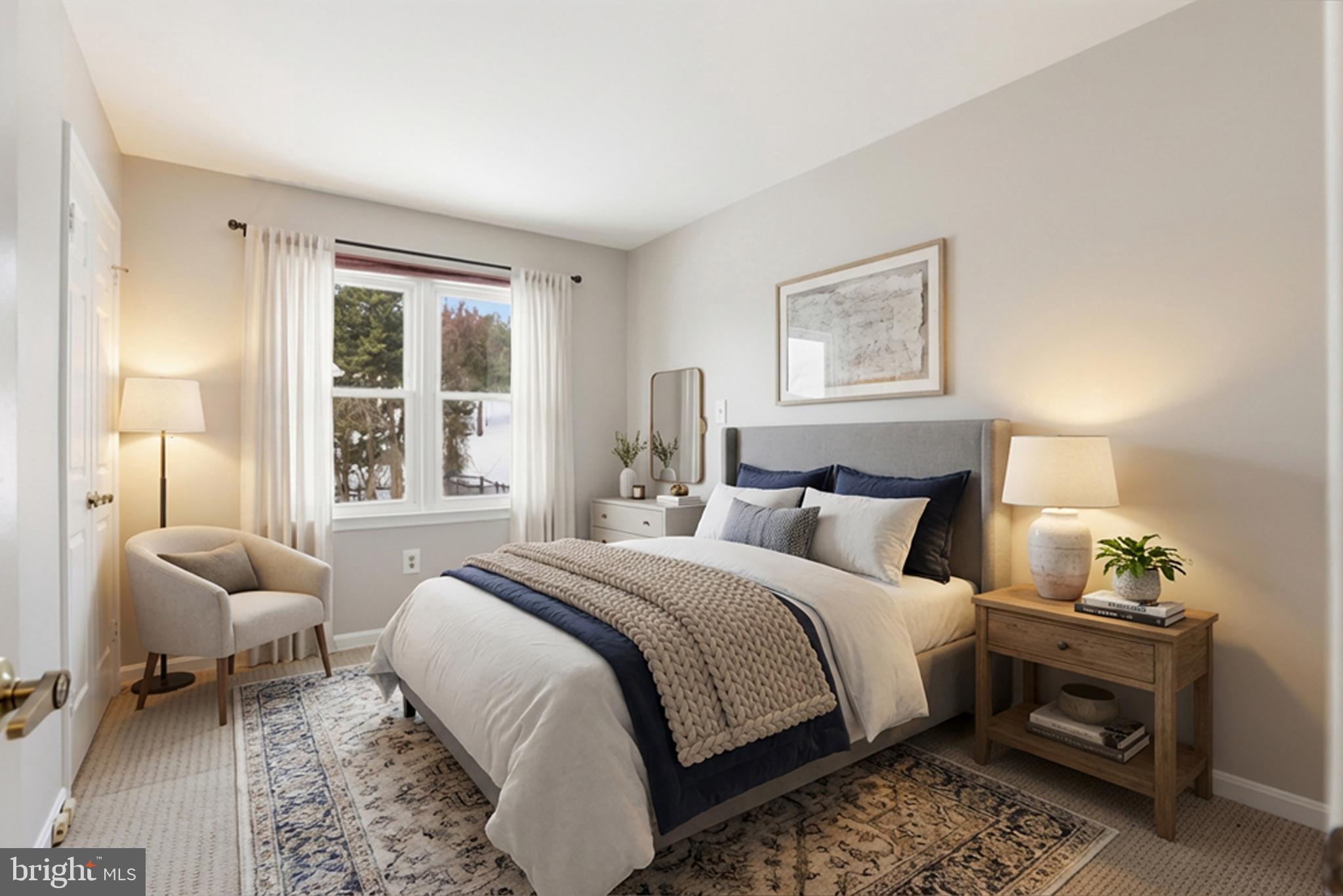 14740 Locustwood Lane Silver Spring, MD 20905 - Photo 25 of 46 a bedroom with bed and a window