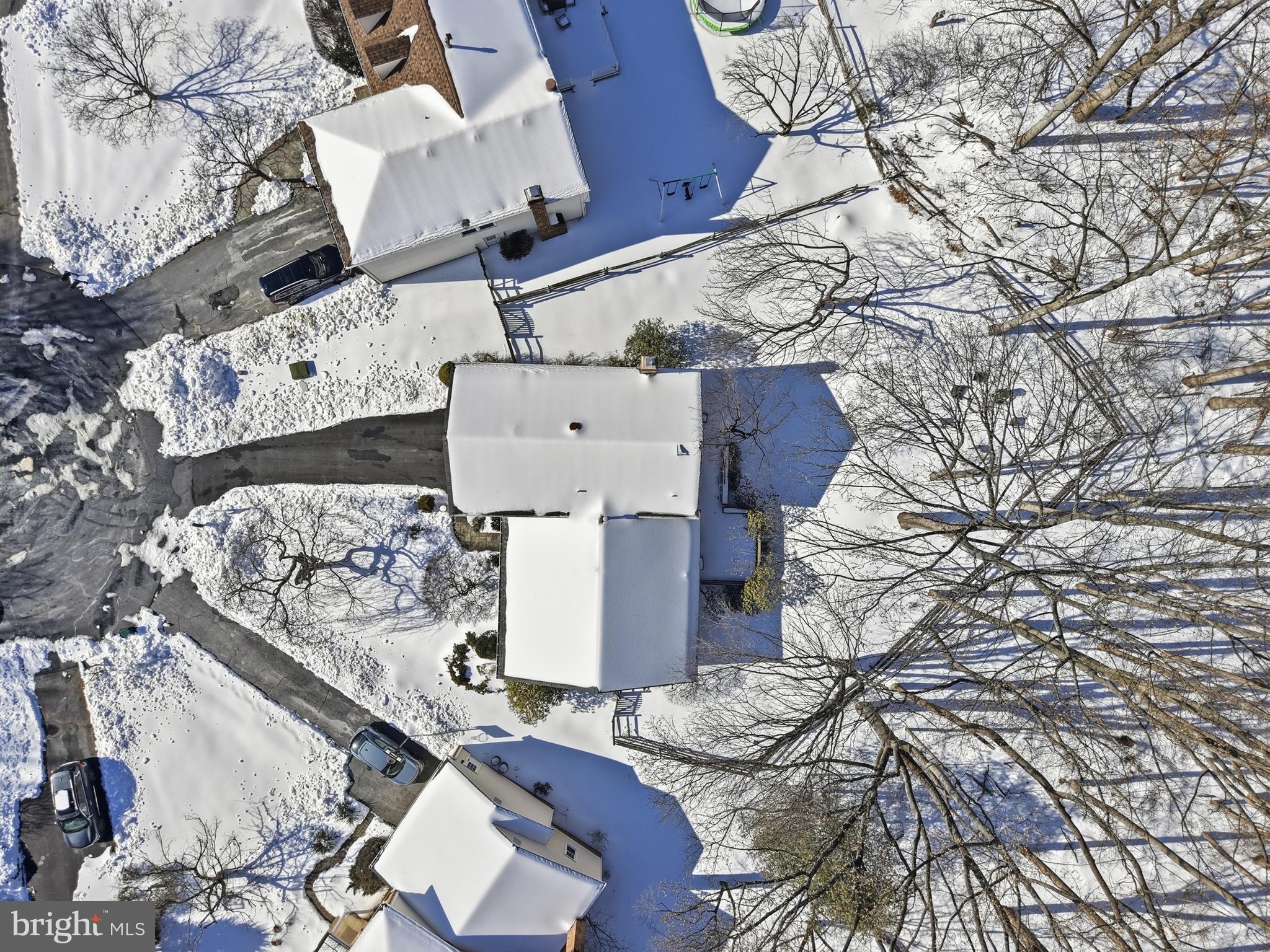 14740 Locustwood Lane Silver Spring, MD 20905 - Photo 39 of 46 an aerial view of residential house with outdoor space