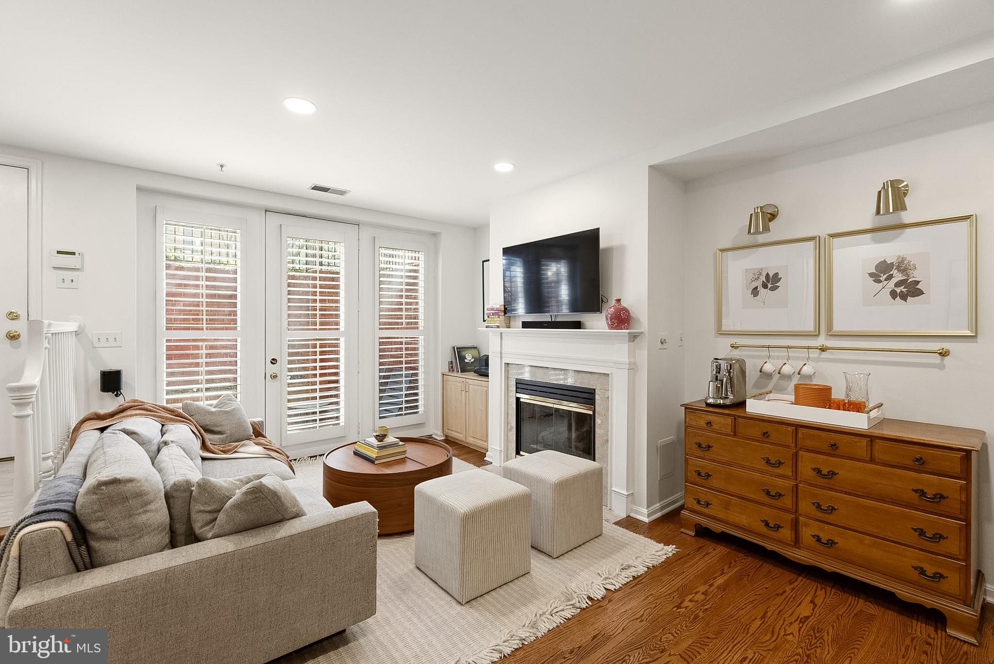 Cozy living space with modern charm.