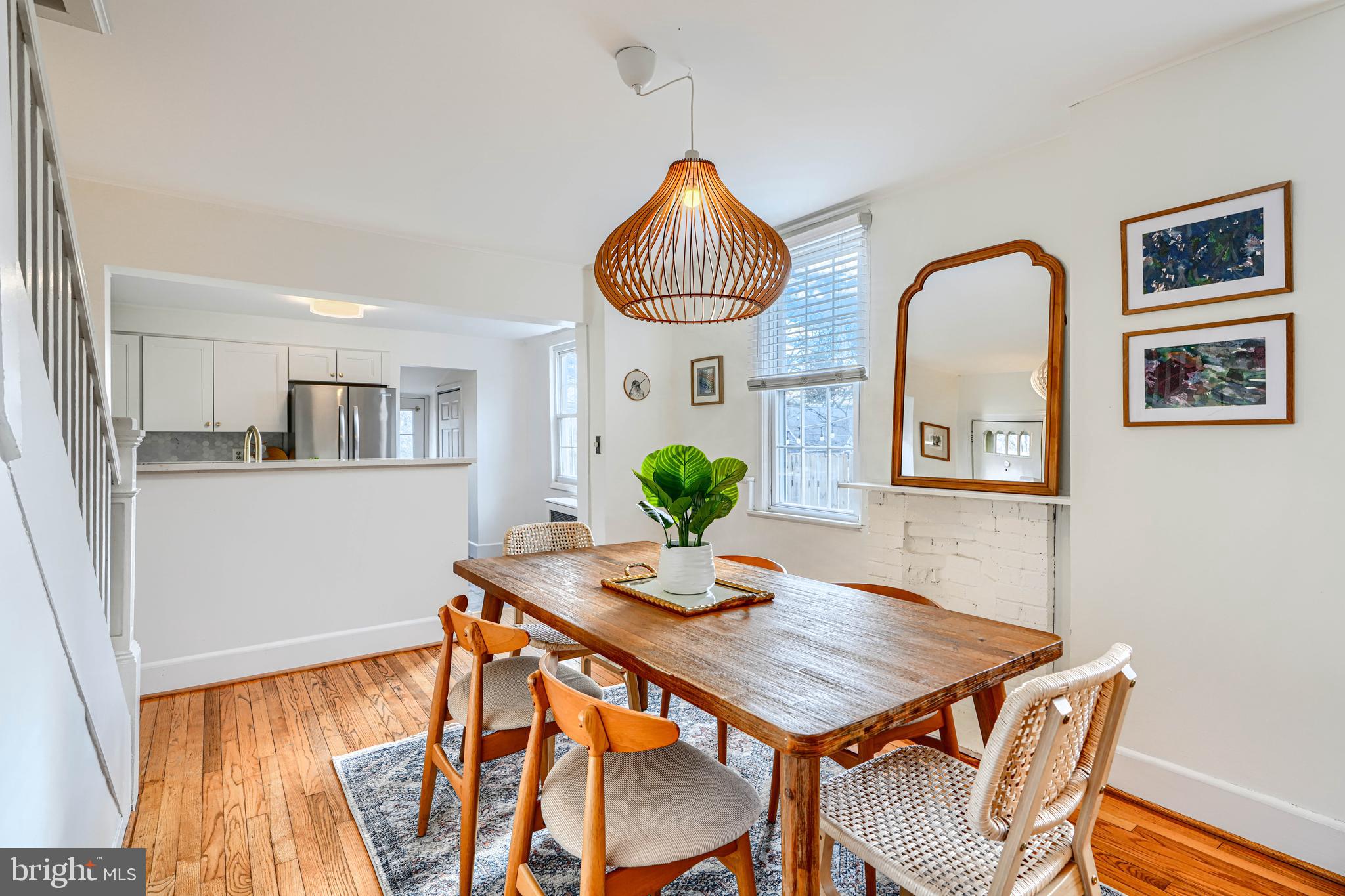 4511 Keswick Road Baltimore, MD 21210 - Photo 28 of 78 Dining area with window to side yard