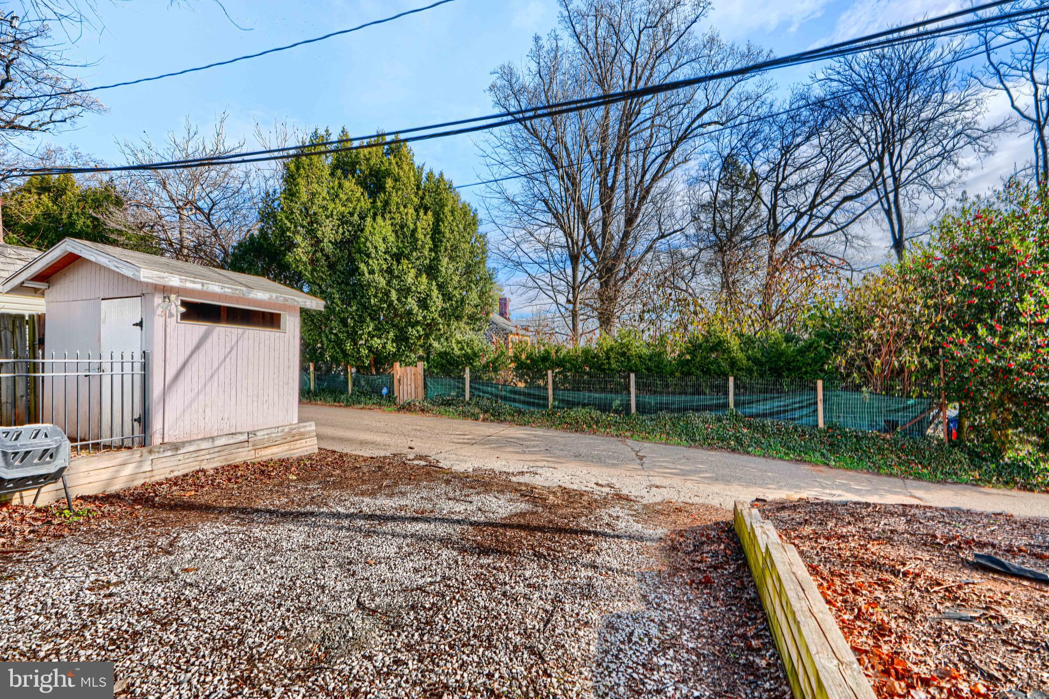 4511 Keswick Road Baltimore, MD 21210 - Photo 64 of 78 Alley behind house with shed and parking pad