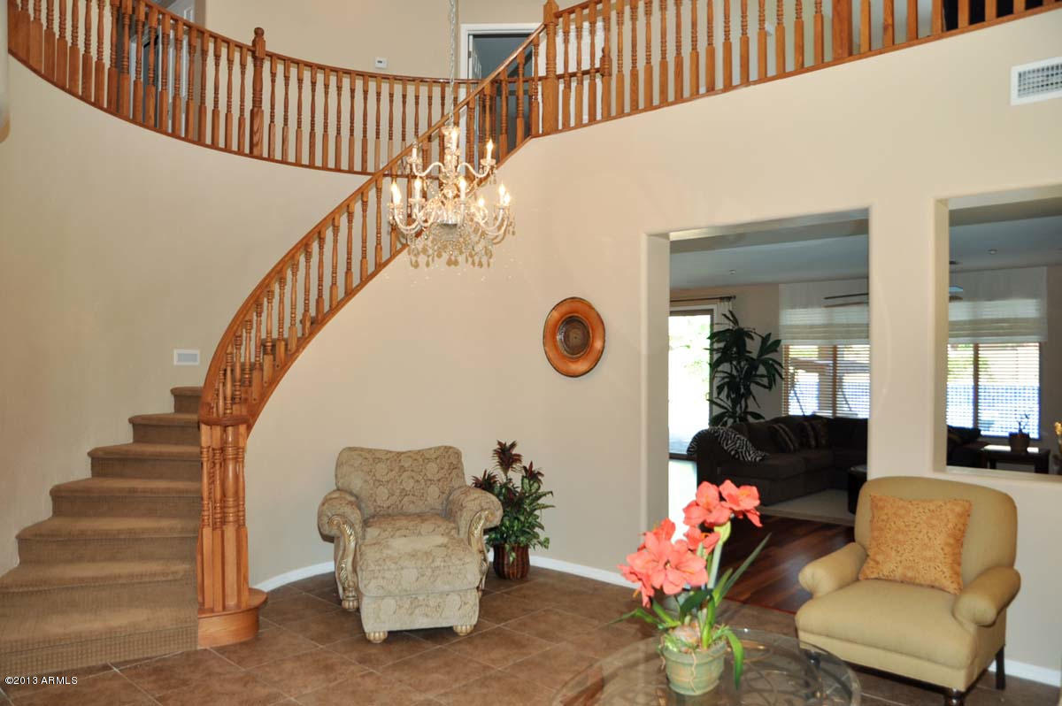 5012 West Rowel Road Phoenix, AZ 85083 - Photo 4 of 50 Living Room-Stairway