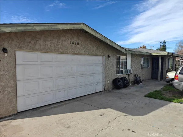 a view of a car garage