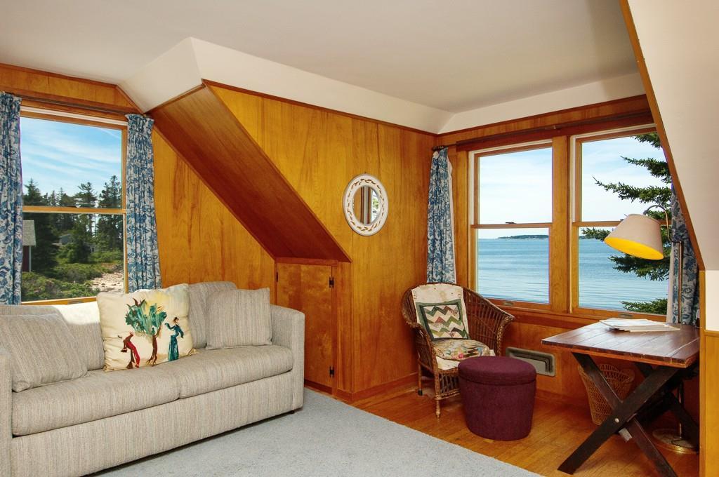 75 Jones Farm Road New Harbor, ME 04554 - Photo 18 of 34 Second floor sitting room has...