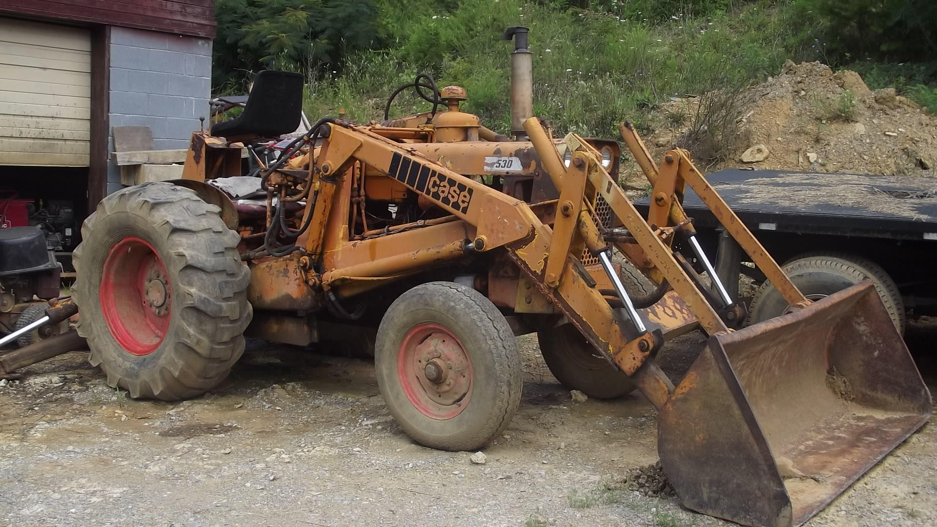 366 Shortt Road Bulls Gap, TN 37711 - Photo 22 of 30 backhoe