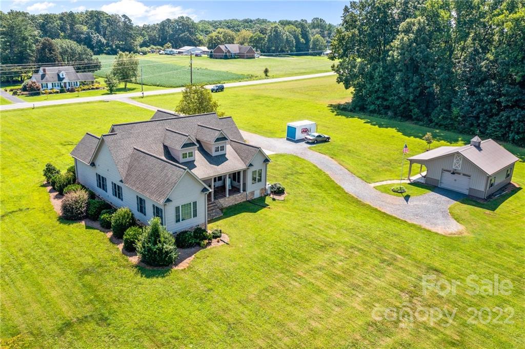 356 Greenhill Road Mocksville, NC 27028 - Photo 19 of 46 a view of a house with a swimming pool
