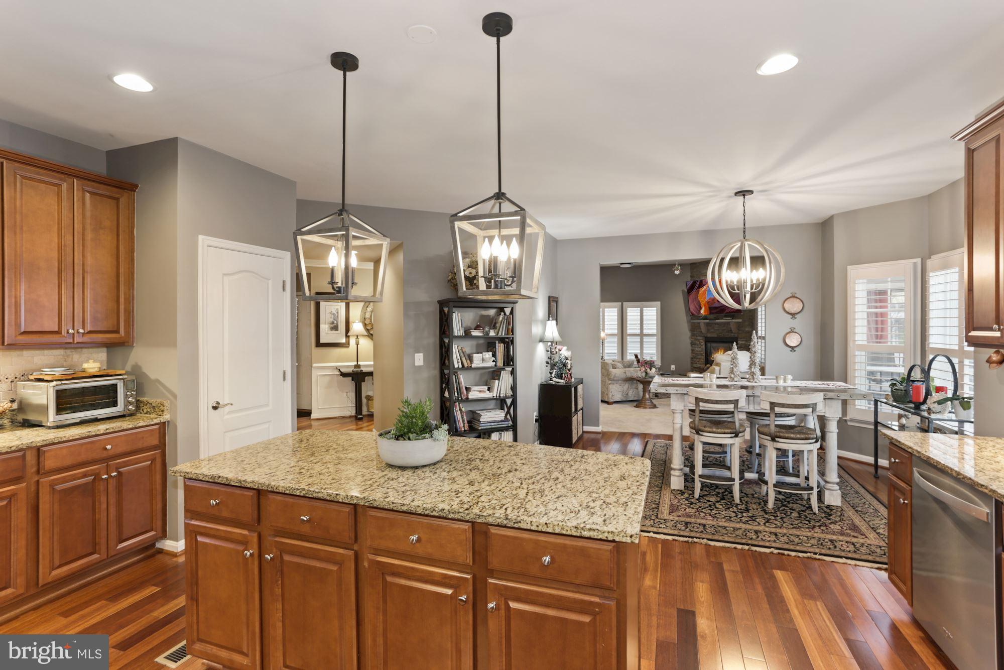 23372 Minerva Drive Brambleton, VA 20148 - Photo 11 of 52 Large Kitchen Island with loads of cabinet space