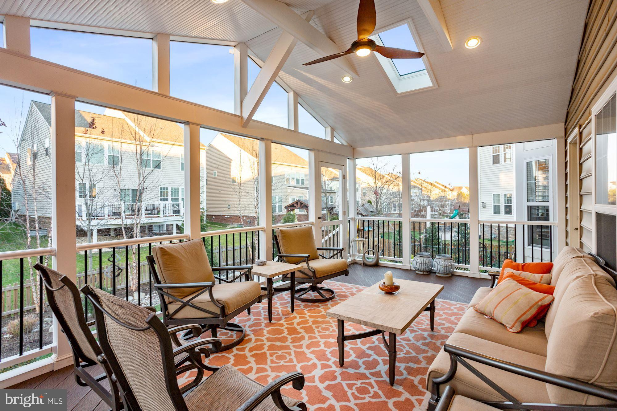 23372 Minerva Drive Brambleton, VA 20148 - Photo 48 of 52 Screened porch interior