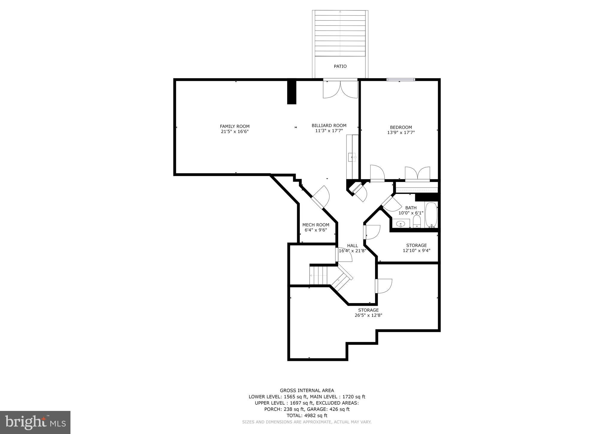 23372 Minerva Drive Brambleton, VA 20148 - Photo 52 of 52 Upper Level Floor PLan