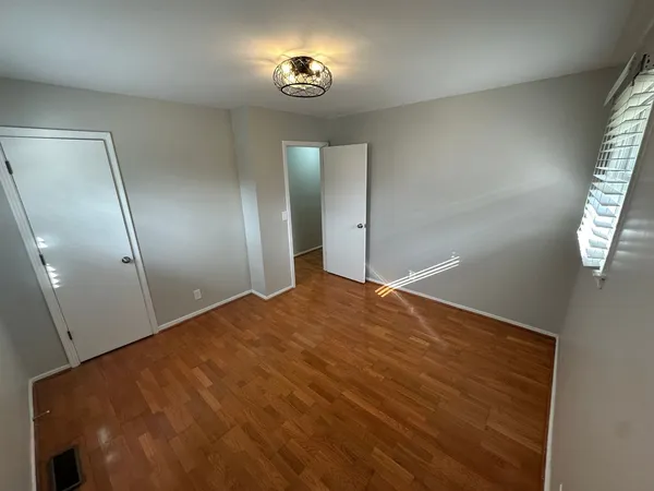 a view of empty room