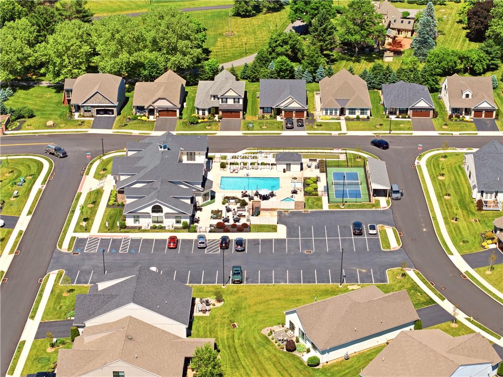 4120 Eveningstar Road Emmaus, PA 18049 - Photo 61 of 62 An aerial perspective reveals a vibrant community with recreational amenities and well-maintained residences.