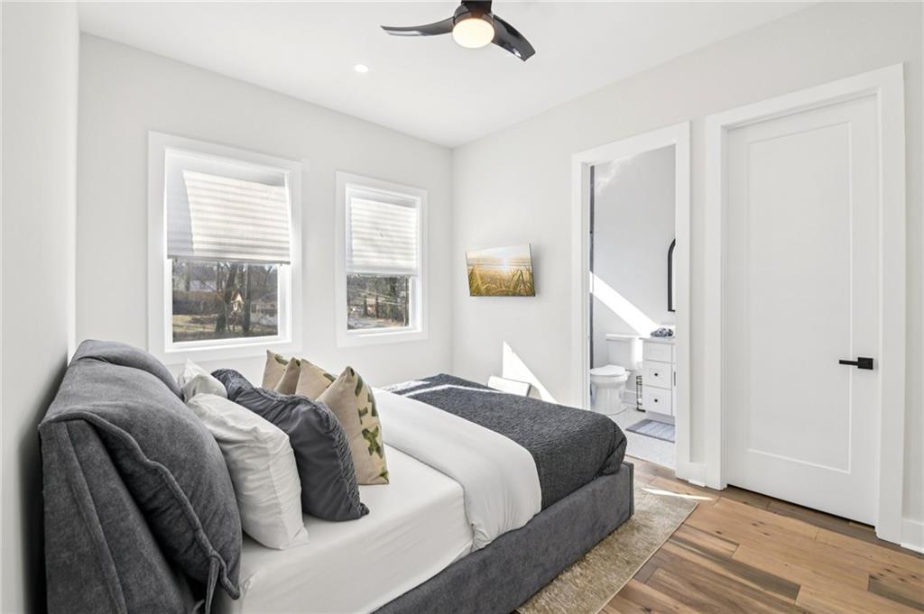 2014 Cambridge Avenue Atlanta, GA 30337 - Photo 13 of 34 a bedroom with a bed and window