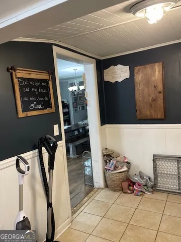 a room with storage and utility