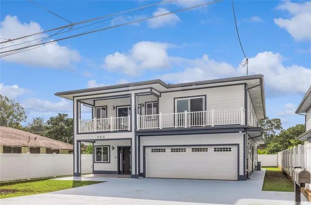 a view of a house with a patio