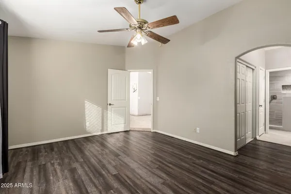 wooden floor in an empty room