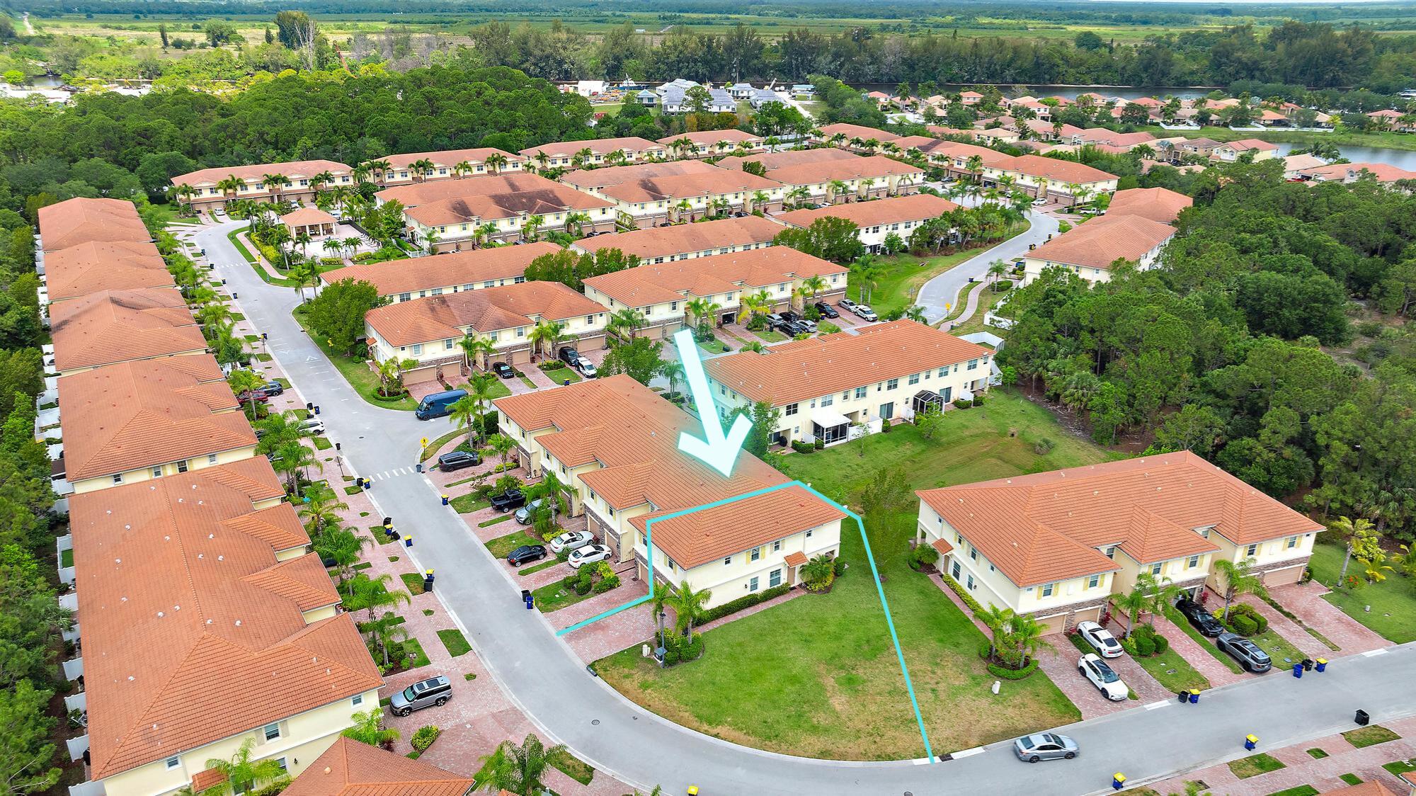 9677 Southwest Purple Martin Way Stuart, FL 34997 - Photo 4 of 30 Aerial